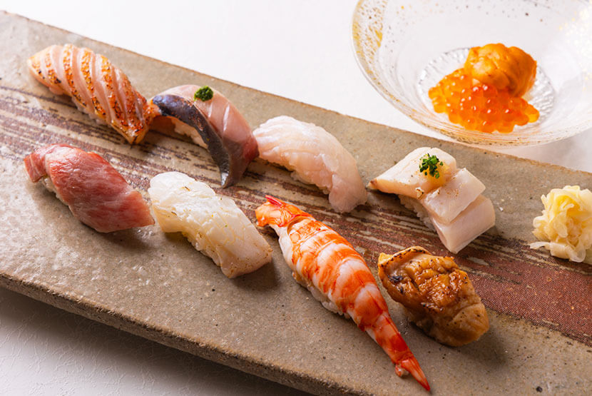 本日のおまかせにぎり